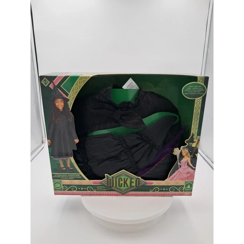 Wicked‎ Elphaba  Dress And Robe-fits Size 4-6x